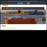 Screen shot of the Fast Shipping Ltd website.
