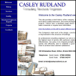 Screen shot of the Casley Rudland Ltd website.