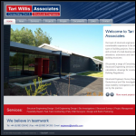 Screen shot of the Tari Willis Associates website.