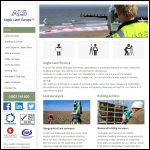 Screen shot of the Anglia Land Surveys Ltd website.