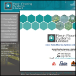 Screen shot of the Resin Flooring Systems Ltd website.