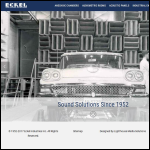 Screen shot of the Eckel Industries of Europe Ltd website.