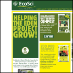 Screen shot of the Ecological Sciences Ltd website.