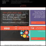 Screen shot of the Cobweb Solutions Ltd website.