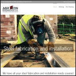 Screen shot of the Agricon Engineering Ltd website.