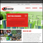 Screen shot of the Kemin UK Ltd website.