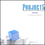 Screen shot of the Project 52 Ltd website.