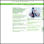 Screen shot of the Mint Business Solutions Ltd website.
