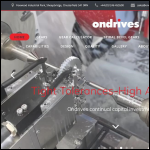 Screen shot of the Ondrives Ltd website.