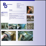 Screen shot of the PD Polishing Ltd website.