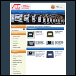 Screen shot of the Abbey Electronic Controls Ltd website.