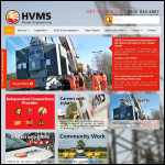 Screen shot of the High Voltage Maintenance Services Ltd website.