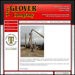 Screen shot of the D & M Glover & Co website.