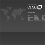 Screen shot of the Easa Ltd website.