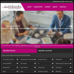 Screen shot of the Austin Banks (Financial Recruitment) Ltd website.