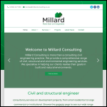 Screen shot of the T A Millard Midlands Ltd website.