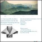 Screen shot of the J.S. Services (GB) Ltd website.