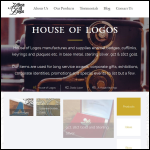 Screen shot of the House of Logos website.