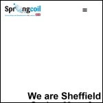 Screen shot of the Springcoil Ltd website.