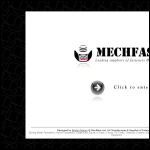Screen shot of the Mechfast Ltd website.