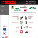 Screen shot of the North Wales Controls website.