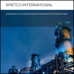 Screen shot of the Ametco International Ltd website.