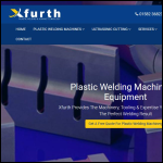 Screen shot of the Xfurth Ltd website.