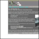 Screen shot of the DPL Engineering Ltd website.