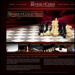 Screen shot of the The Regency Collection website.