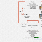 Screen shot of the Industrial Sheet Metal UK Ltd website.