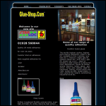 Screen shot of the Starloc Adhesives website.