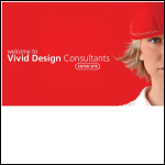 Screen shot of the Vivid Design Consultants Ltd website.