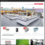 Screen shot of the AHT Cooling Systems UK Ltd website.
