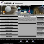 Screen shot of the Microcomm Group website.