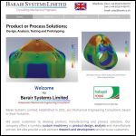 Screen shot of the Barair Systems Ltd website.