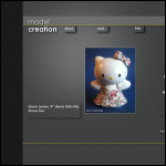 Screen shot of the Model Creation website.