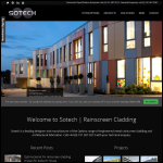 Screen shot of the Sotech Ltd website.