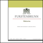 Screen shot of the Furstenbrunn Ltd website.