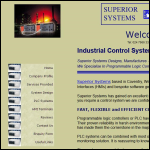 Screen shot of the Superior Systems Ltd website.