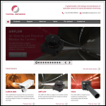 Screen shot of the Tunnel Sensors Ltd website.