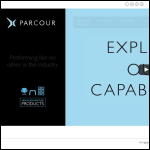 Screen shot of the ParcourFM Ltd website.