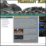 Screen shot of the Maricraft Slate World & Print Shop website.