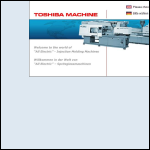 Screen shot of the Toshiba Machine website.