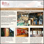 Screen shot of the Lingley Woodcraft website.
