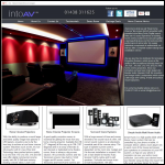 Screen shot of the Into AV Ltd website.