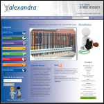 Screen shot of the Alexandra Security Ltd website.
