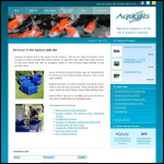 Screen shot of the Aquosis Ltd website.