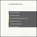 Screen shot of the Crammond Business Development website.
