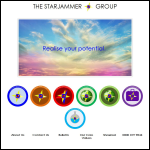Screen shot of the The Starjammer Group website.