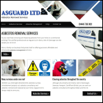 Screen shot of the Asguard Ltd website.